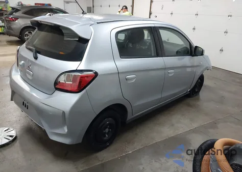 2021 Mitsubishi Mirage Carbonite Edition/Es/Le z USA, uszkodzony, nr VIN ML32AUHJ5MH012150